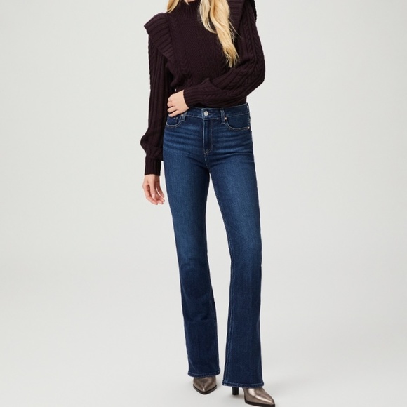 PAIGE Denim - Paige Canyon bootcut jeans dark wash